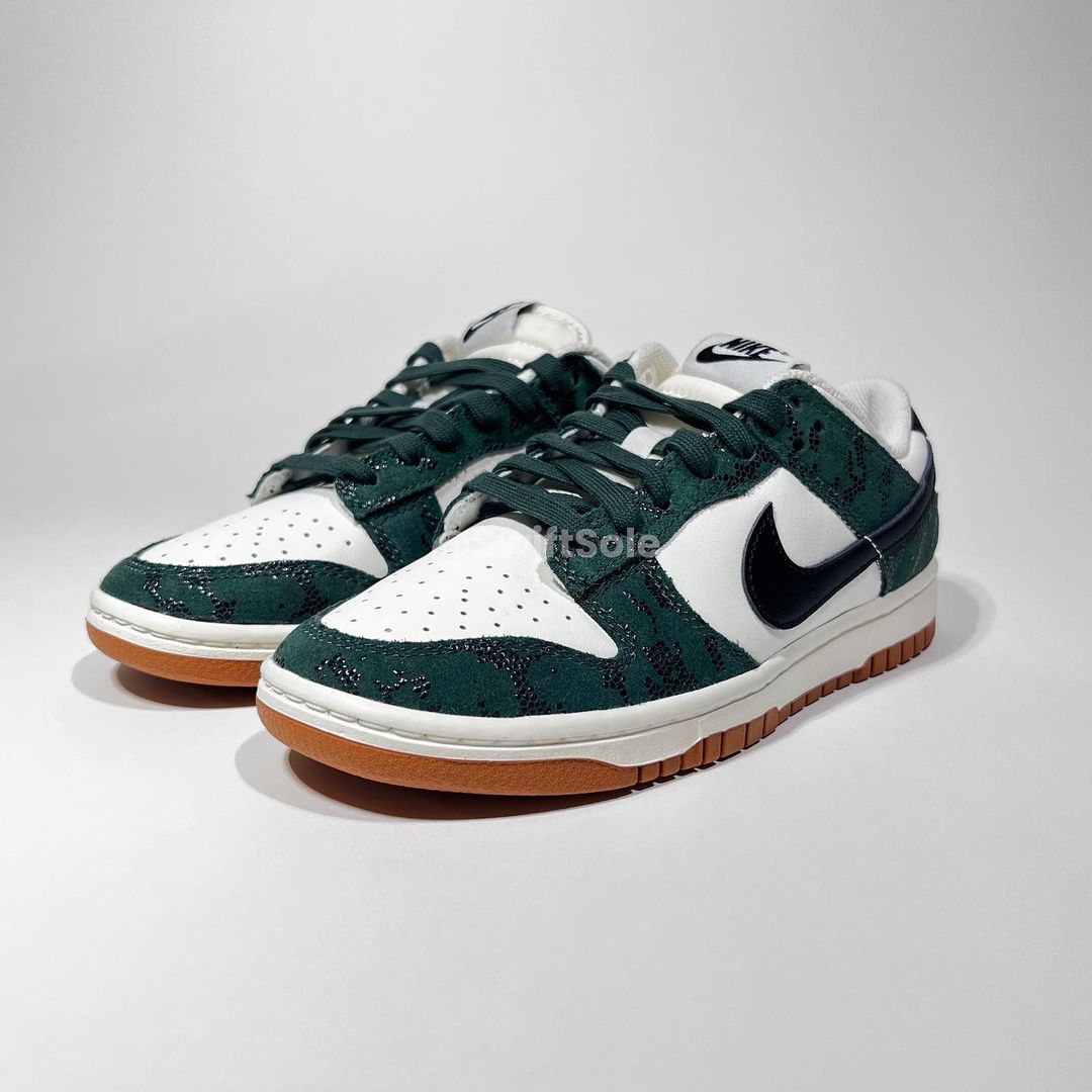 2023年 発売予定！ナイキ ダンク ロー “ホワイト/グリーンスネーク/ガム” (NIKE DUNK LOW “White/Green Snake/Gum”) [FQ8893-397]