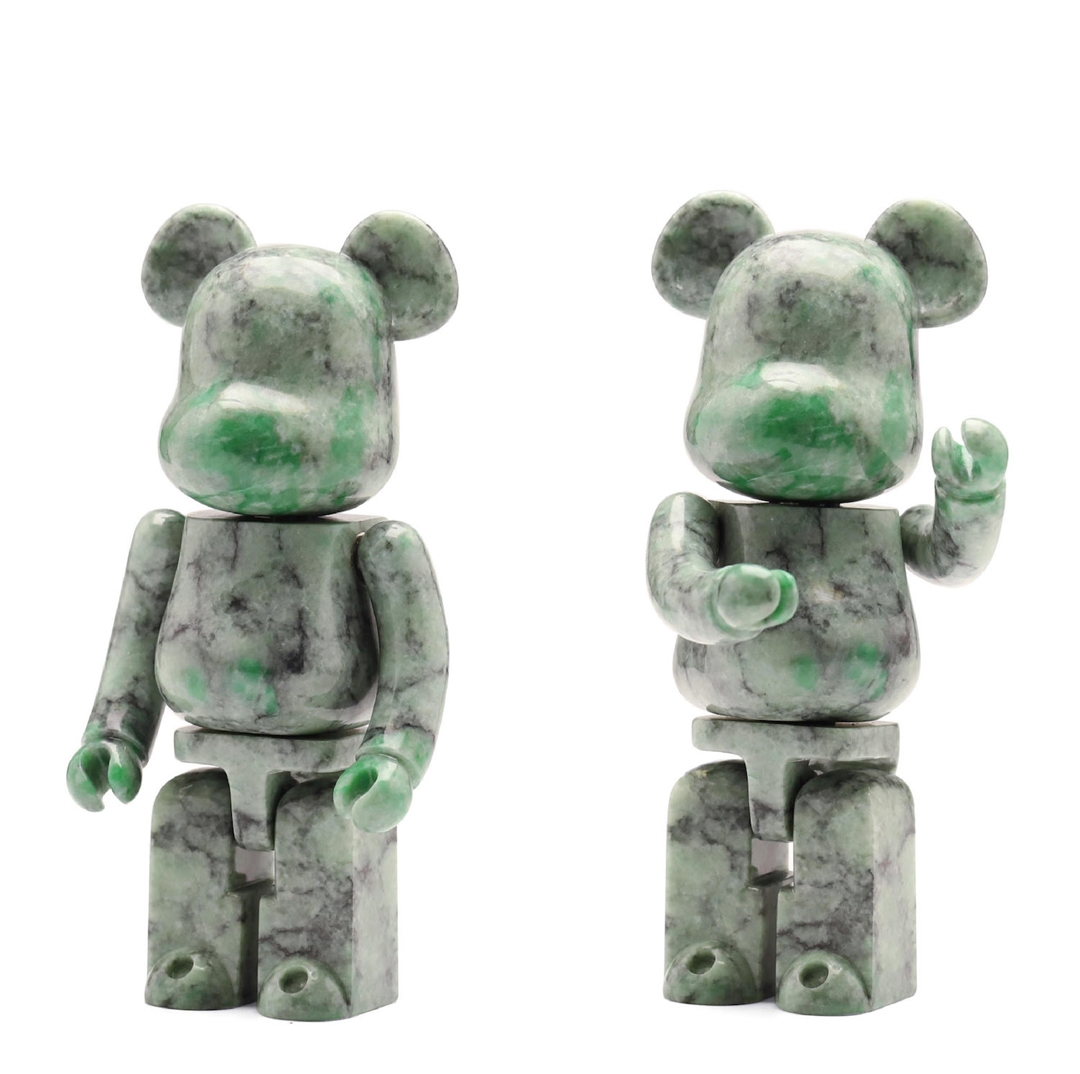 【定価 132万円】天然石のBE@RBRICK 200% 第1弾は「翡翠製」！8/31 23:59までの受注販売 (ベアブリック)