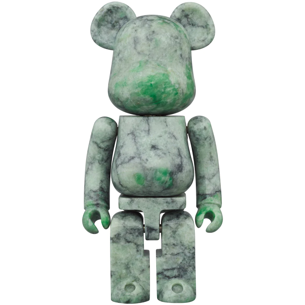 【定価 132万円】天然石のBE@RBRICK 200% 第1弾は「翡翠製」！8/31 23:59までの受注販売 (ベアブリック)