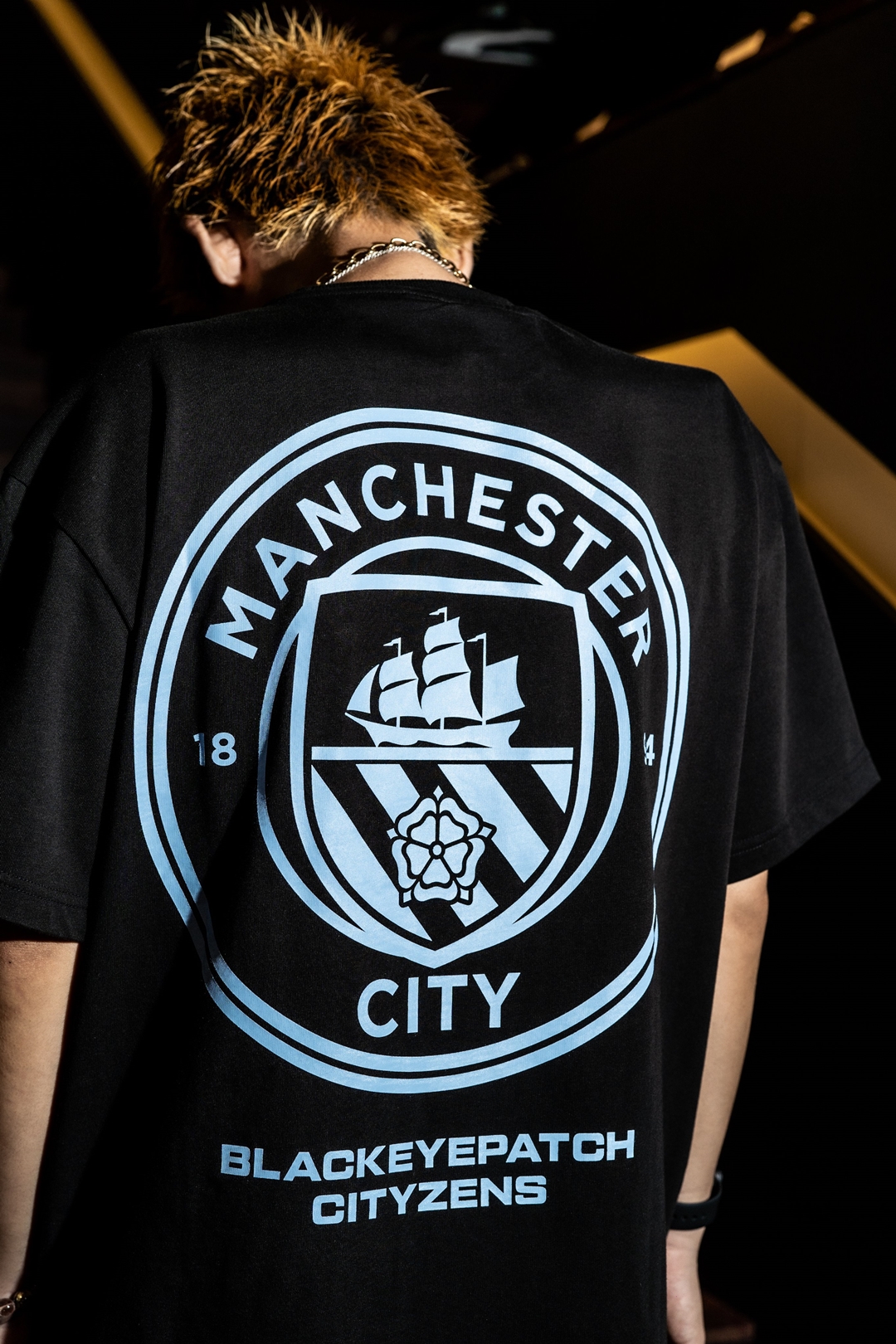 PUMA MCFC x BlackEyePatch Tee マンチェスターシティ-