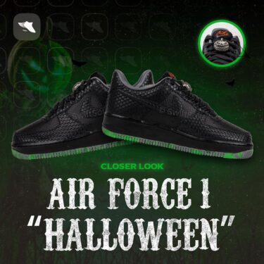 2023年 10月 発売予定！ナイキ エア フォース 1 ロー “ハロウィン 2023/ブラック” (NIKE AIR FORCE 1 LOW “Halloween 2023/Black”)