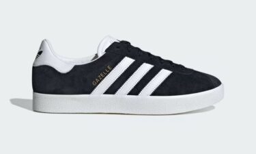 【国内 8/5 発売予定】adidas Originals GAZELLE 85 “Black/White/Gold Metallic” (アディダス オリジナルス ガゼル 85 “ブラック/ホワイト/メタリックゴールド") [IE2166]