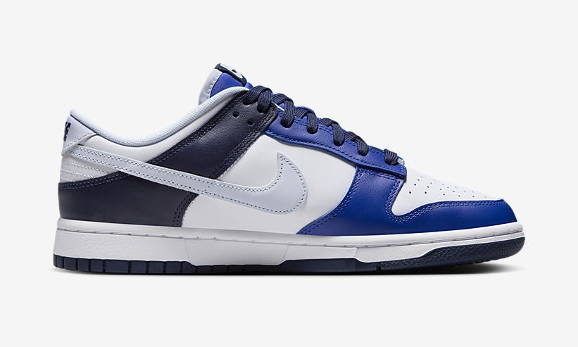 海外 11/3 発売予定！ナイキ ダンク ロー “ホワイト/フットボールグレー/ゲームロイヤル” (NIKE DUNK LOW “White/Football Grey/Game Royal”) [FQ8826-100]
