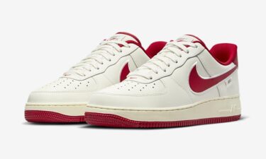 2023年 発売予定！ナイキ エア フォース 1 ロー “ホワイト/レッド/セイル” (NIKE AIR FORCE 1 LOW “White/Red/Sail”) [FV0392-101]