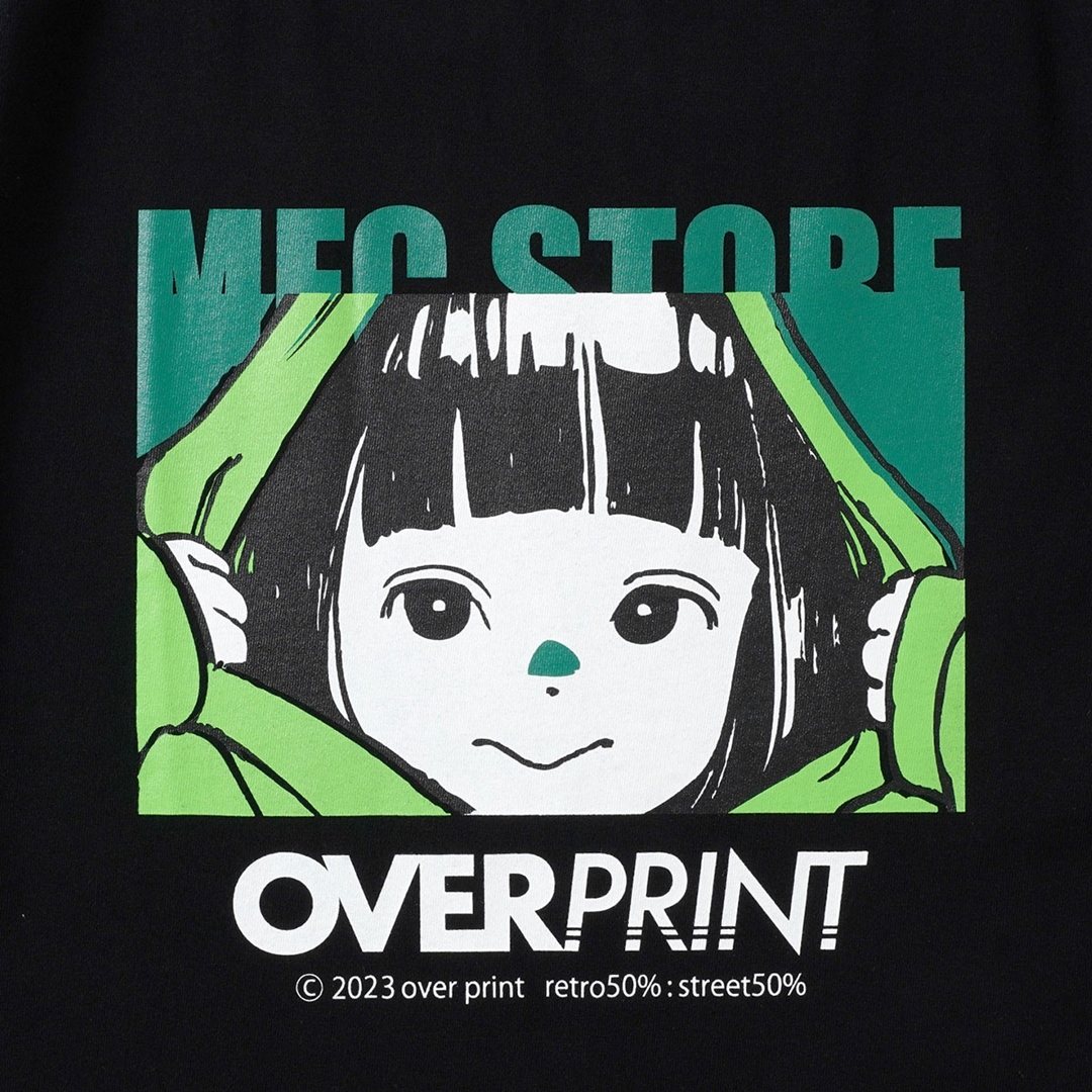 MFC STORE × over print コラボで「古塔つみ」氏が描いた女の子のイラストTEEが7/17 発売 (エムエフシー ストア オーバー プリント)