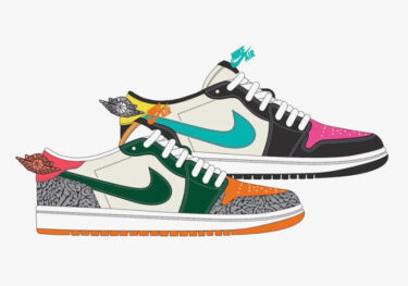 ソールフライ × ナイキ エア ジョーダン 1 ロー OG “ワットザ” (SoleFly NIKE AIR JORDAN 1 LOW OG “What The”)