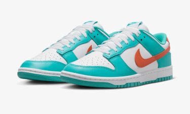 2024年 発売予定！ナイキ ダンク ロー “マイアミドルフィンズ” (NIKE DUNK LOW “Miami Dolphins”) [DV0833-102]