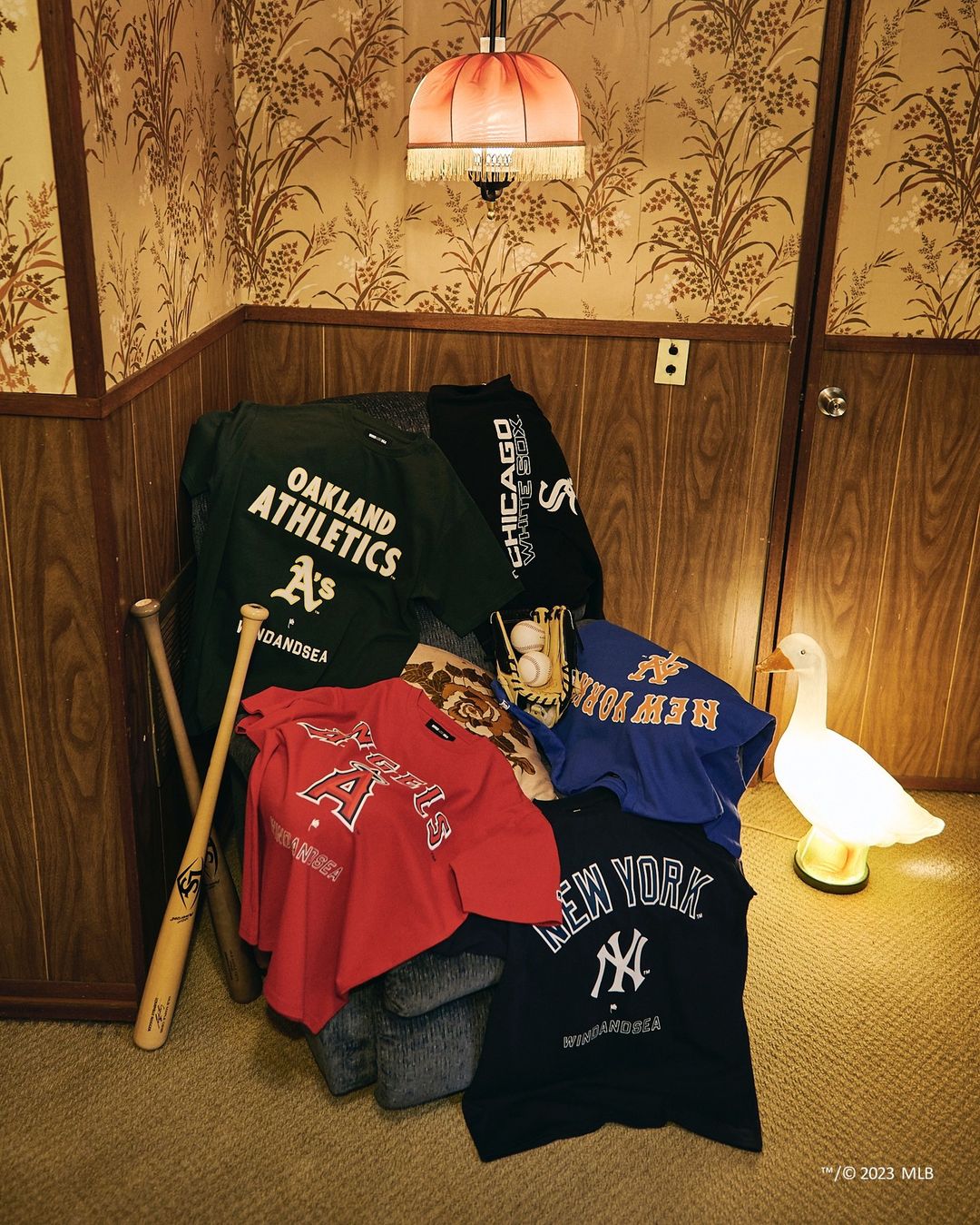 【7/25 発売】WIND AND SEA x MLB “New York Yankees” (ウィンダンシー エムエルビー “ニューヨーク・ヤンキース”)