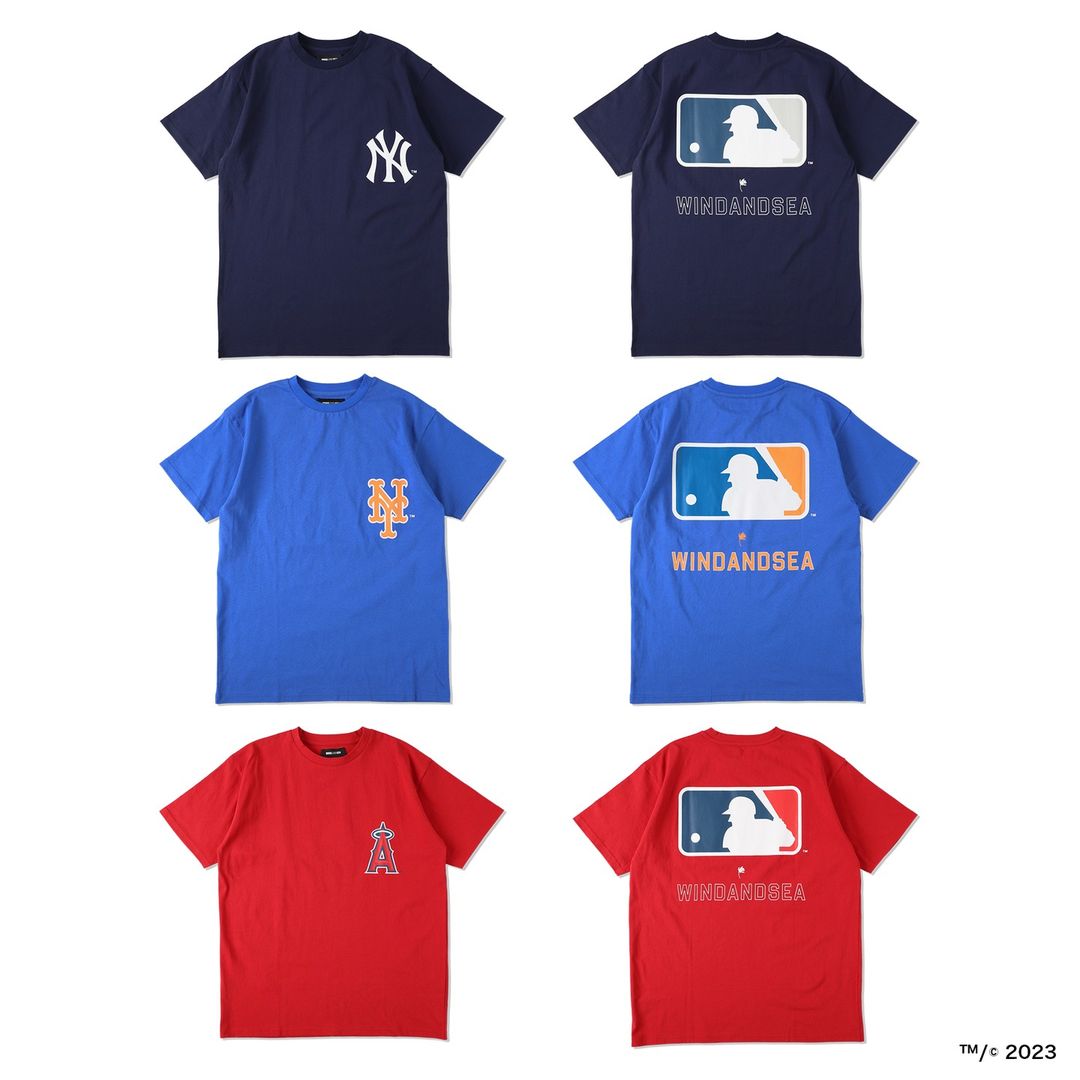 【7/25 発売】WIND AND SEA x MLB “New York Yankees” (ウィンダンシー エムエルビー “ニューヨーク・ヤンキース”)