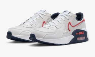 海外発売！ナイキ エア マックス エクシー “フォトンダスト/トラックレッド” (NIKE AIR MAX EXCEE “Photon Dust/Track Red”) [DZ0795-013]