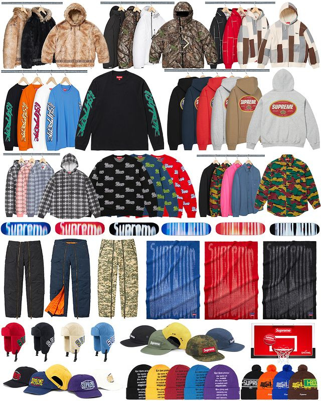 【SUPREME 2023 F/W – シュプリーム 2023年秋冬】海外 2024年 1/8 発売予定 – Supreme WINTER SALE