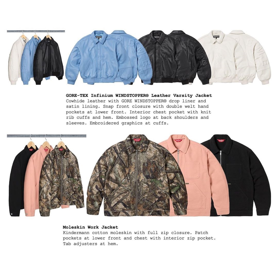 【SUPREME 2023 F/W – シュプリーム 2023年秋冬】海外 2024年 1/8 発売予定 – Supreme WINTER SALE