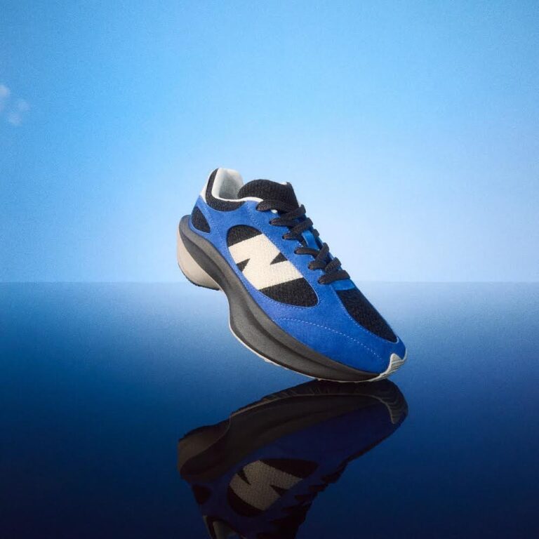 New balance ☆ Warped Runner Blue×Black New Balance Warped Runner Marine Blue UWRPDTBK