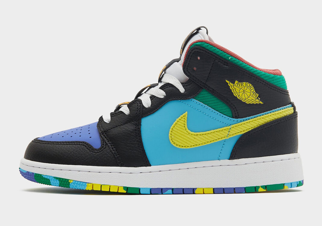 【国内 11/26 発売】ナイキ GS エア ジョーダン 1 ミッド “マイケル・ジョーダン 6 チャンピオンシップ” (NIKE GS AIR JORDAN 1 MID “MJ’s Six Championships”) [FD1317-007]