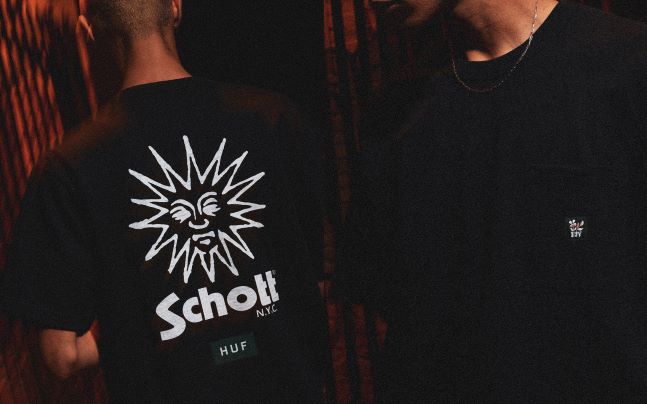 【国内 8/25 発売】HUF × Schott 最新コラボレーション (ハフ ショット)