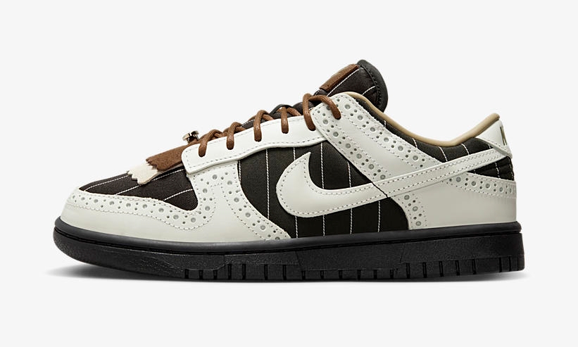 Nike Dunk Low Brogue/Pinstripe FV3642-010 Release Date