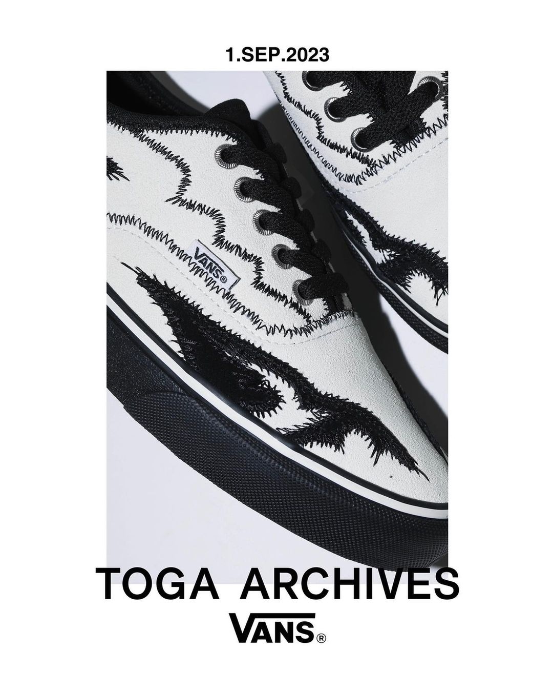 TOGA × VANS 3年ぶりのスペシャルコラボアイテム全2型が9/1 発売 (トーガ バンズ)