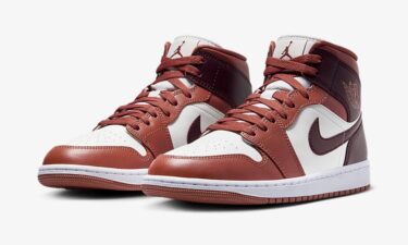 2023年 発売予定！ナイキ ウィメンズ エア ジョーダン 1 ミッド “セイル/クレイ” (NIKE WMNS AIR JORDAN 1 MID “Sail/Clay”) [BQ6472-200]