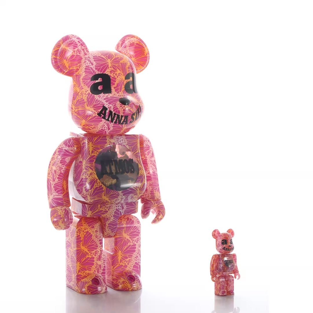 【9/2 発売予定】BE@RBRICK × atmos x ANNA SUI 100% & 400% (ベアブリック アトモス アナスイ)