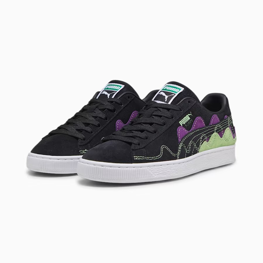 【国内 8/31 発売予定】PUMA SUEDE SOUNDWAVE “PUMA Black-Spring Fern” (プーマ スーエド サウンドウェーブ) [393257-01]