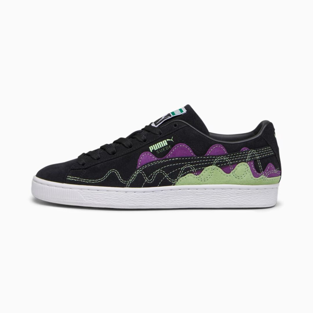 【国内 8/31 発売予定】PUMA SUEDE SOUNDWAVE “PUMA Black-Spring Fern” (プーマ スーエド サウンドウェーブ) [393257-01]