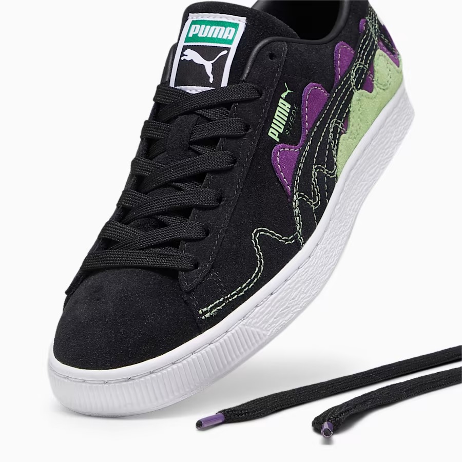 【国内 8/31 発売予定】PUMA SUEDE SOUNDWAVE “PUMA Black-Spring Fern” (プーマ スーエド サウンドウェーブ) [393257-01]