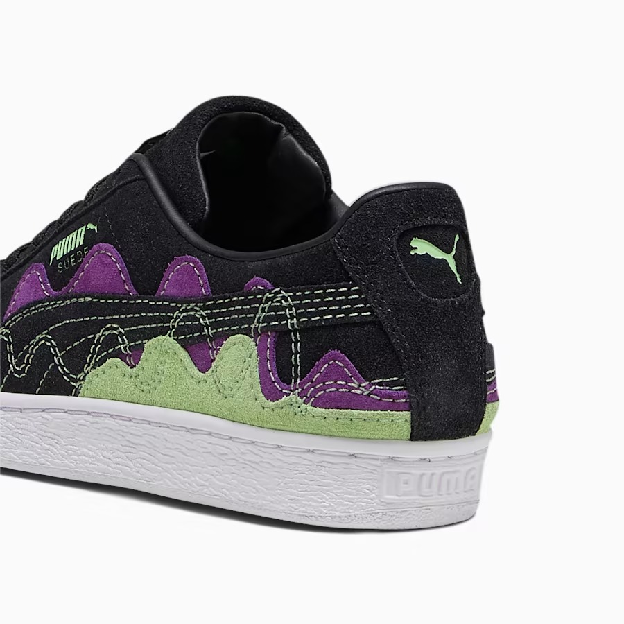 【国内 8/31 発売予定】PUMA SUEDE SOUNDWAVE “PUMA Black-Spring Fern” (プーマ スーエド サウンドウェーブ) [393257-01]