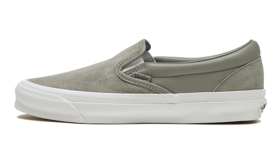 【国内 8/31 発売】VANS VAULT OG CLASSIC SLIP-ON LX “SUEDE/LEATHER” (バンズ ヴォルト クラシック スリッポン “スエード/レザー”)