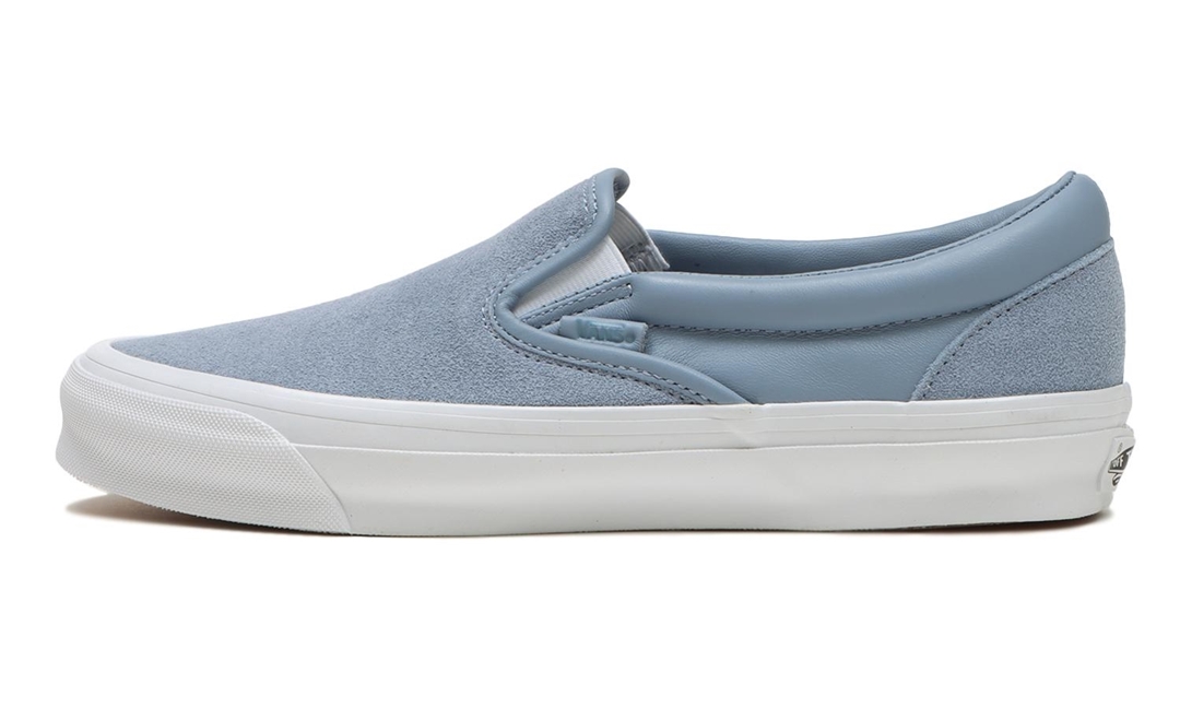 【国内 8/31 発売】VANS VAULT OG CLASSIC SLIP-ON LX “SUEDE/LEATHER” (バンズ ヴォルト クラシック スリッポン “スエード/レザー”)