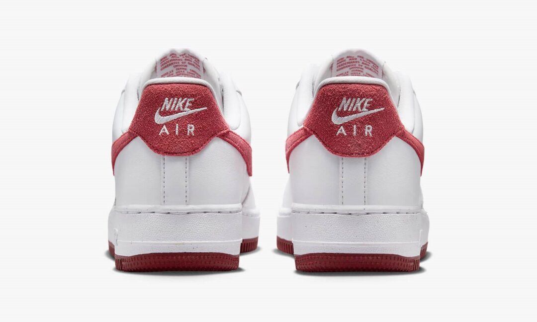 【国内 1/25 発売】ナイキ エア フォース 1 ロー “ホワイト/アドビ/ドラゴンレッド” (NIKE AIR FORCE 1 LOW “White/Adobe/Dragon Red”) [FQ7626-100]