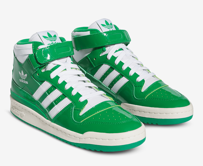 海外発売！adidas Originals FORUM MID “Patent Green/White” (アディダス オリジナルス フォーラム ミッド “パテントグリーン/ホワイト”) [IE7192]