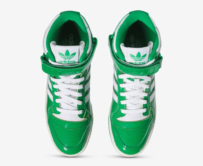 海外発売！adidas Originals FORUM MID “Patent Green/White” (アディダス オリジナルス フォーラム ミッド “パテントグリーン/ホワイト”) [IE7192]
