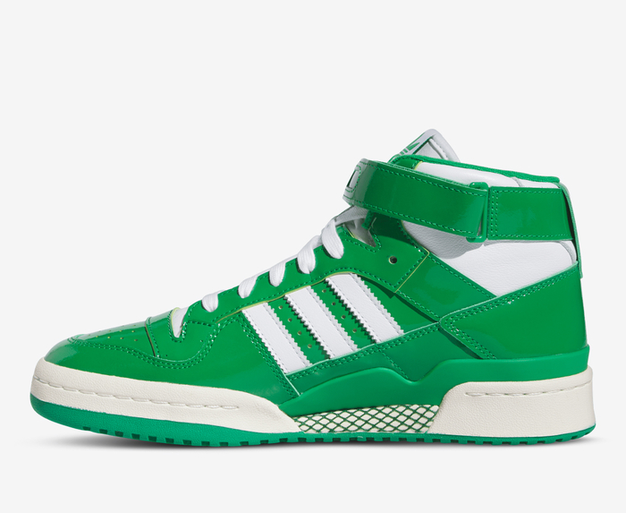 海外発売！adidas Originals FORUM MID “Patent Green/White” (アディダス オリジナルス フォーラム ミッド “パテントグリーン/ホワイト”) [IE7192]