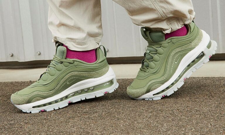 8 17 97 NIKE AIR MAX 97 FUTURA Olive White FB4496 300 Fullress