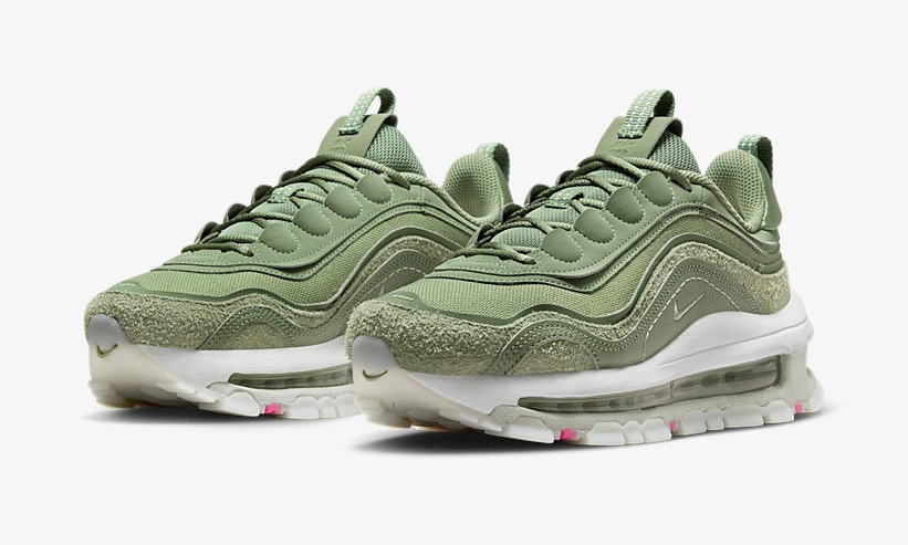 【国内 8/17 発売予定】ナイキ エア マックス 97 フューチュラ “オリーブ/ホワイト” (NIKE AIR MAX 97 FUTURA “Olive/White”) [FB4496-300]