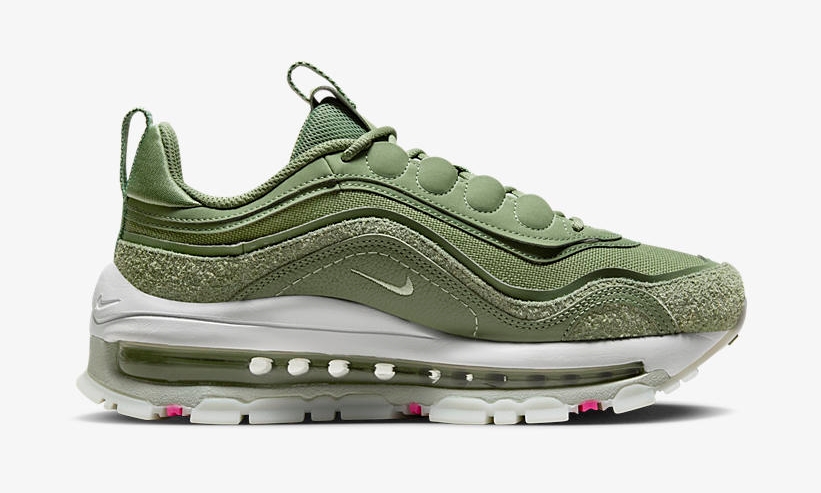 【国内 8/17 発売予定】ナイキ エア マックス 97 フューチュラ “オリーブ/ホワイト” (NIKE AIR MAX 97 FUTURA “Olive/White”) [FB4496-300]