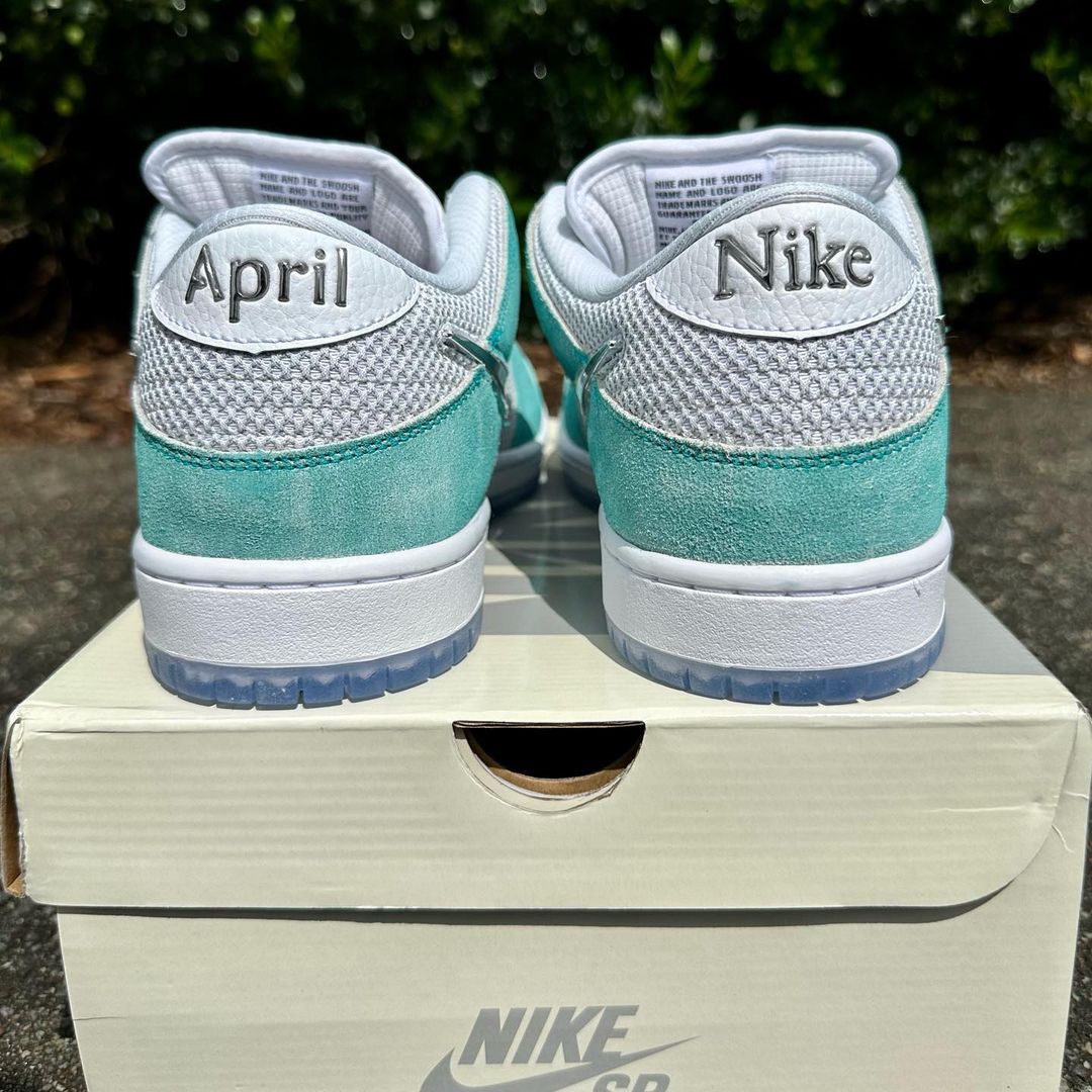 【国内 11/25、11/27 発売】April Skateboards x NIKE SB DUNK LOW “Turbo Green/Metallic Silver” (エイプリル スケートボード ナイキ SB ダンク ロー “ターボグリーン/メタリックシルバー”) [FQ8202-300/FQ8203-300/FD2562-400]