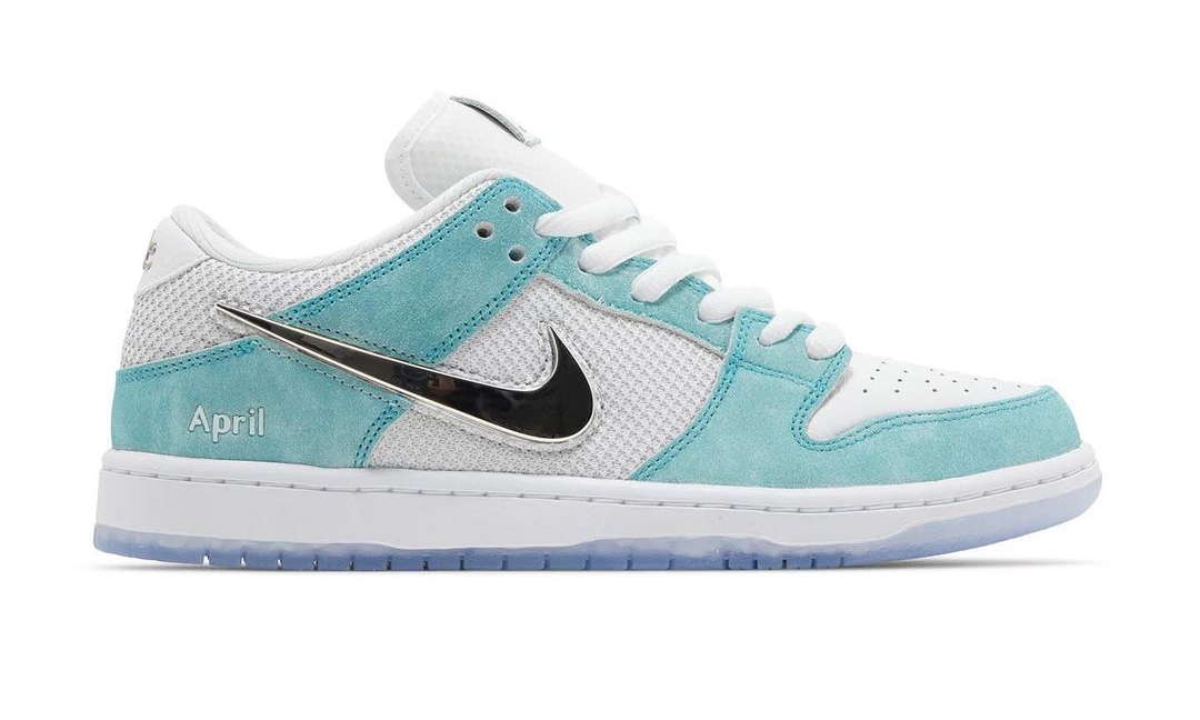 【国内 11/25、11/27 発売】April Skateboards x NIKE SB DUNK LOW “Turbo Green/Metallic Silver” (エイプリル スケートボード ナイキ SB ダンク ロー “ターボグリーン/メタリックシルバー”) [FQ8202-300/FQ8203-300/FD2562-400]