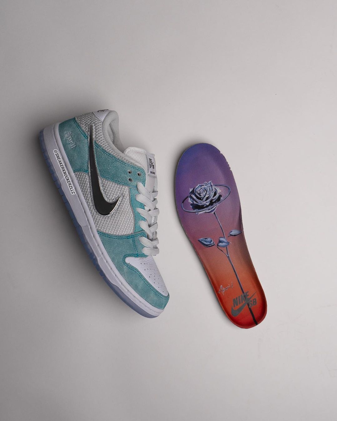 【国内 11/25、11/27 発売】April Skateboards x NIKE SB DUNK LOW “Turbo Green/Metallic Silver” (エイプリル スケートボード ナイキ SB ダンク ロー “ターボグリーン/メタリックシルバー”) [FQ8202-300/FQ8203-300/FD2562-400]