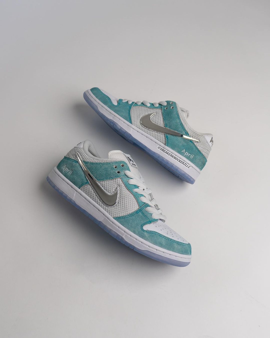 【国内 11/25、11/27 発売】April Skateboards x NIKE SB DUNK LOW “Turbo Green/Metallic Silver” (エイプリル スケートボード ナイキ SB ダンク ロー “ターボグリーン/メタリックシルバー”) [FQ8202-300/FQ8203-300/FD2562-400]