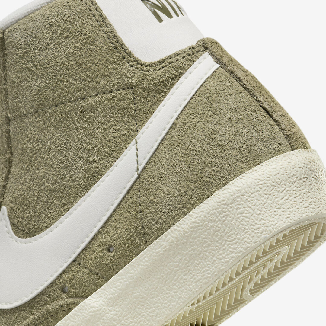 2023年 発売予定！ナイキ ブレーザー ミッド 77 ビンテージ “オリーブスエード” (NIKE BLAZER MID 77 VINTAGE “Olive Suede”) [DV7006-201]