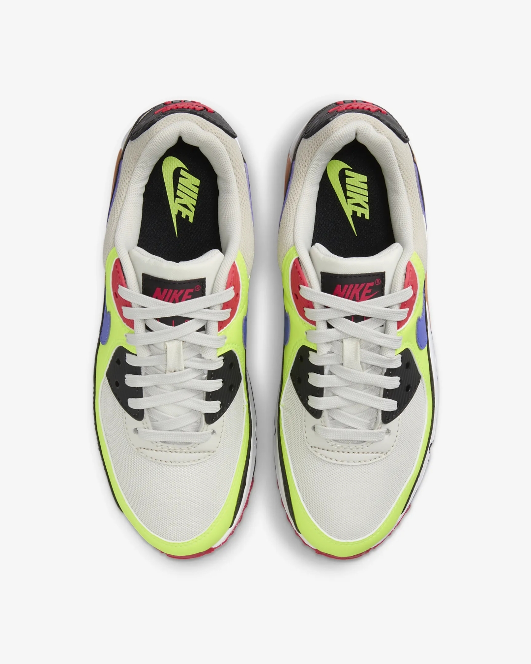 海外発売！ナイキ ウィメンズ エア マックス 90 “ライトボーン/ボルト” (NIKE WMNS AIR MAX 90 “Light Bone/Volt”) [DH8010-003]