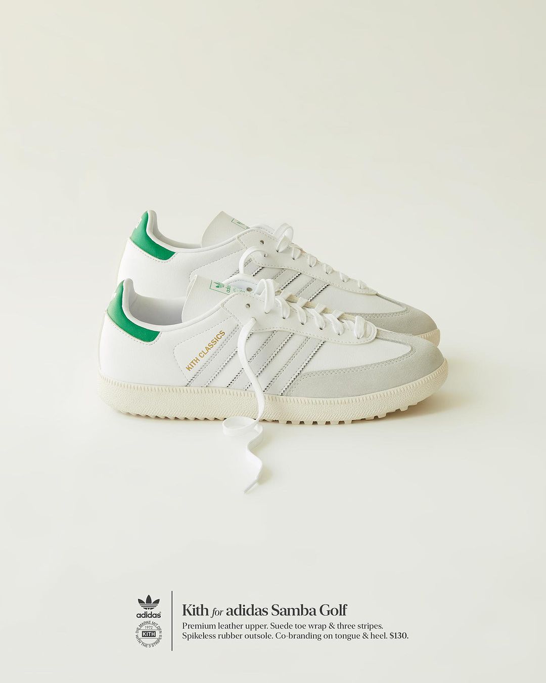 【Kith for adidas Samba Golf】KITH MONDAY PROGRAM 2023年 8/7 発売 (キス アディダス サンバ) [IG5709/IG5711]