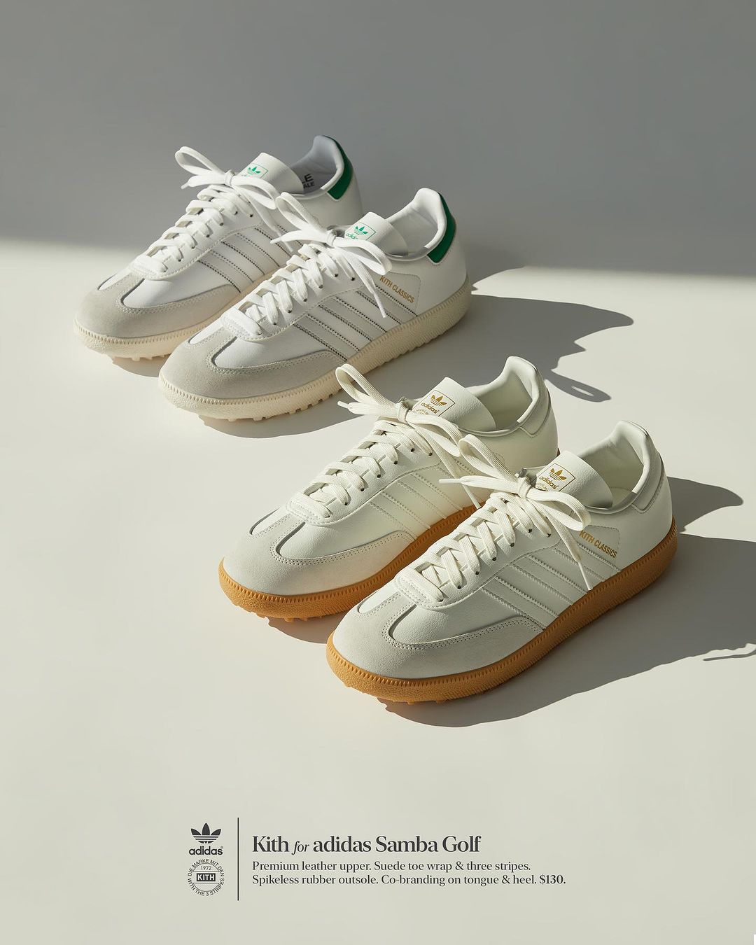 【Kith for adidas Samba Golf】KITH MONDAY PROGRAM 2023年 8/7 発売 (キス アディダス サンバ) [IG5709/IG5711]