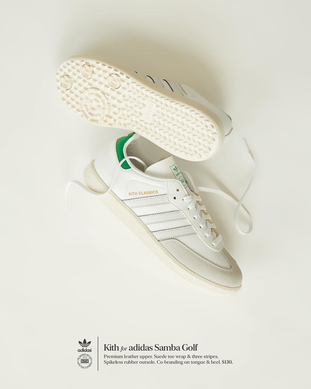 【Kith for adidas Samba Golf】KITH MONDAY PROGRAM 2023年 8/7 発売 (キス アディダス サンバ) [IG5709/IG5711]