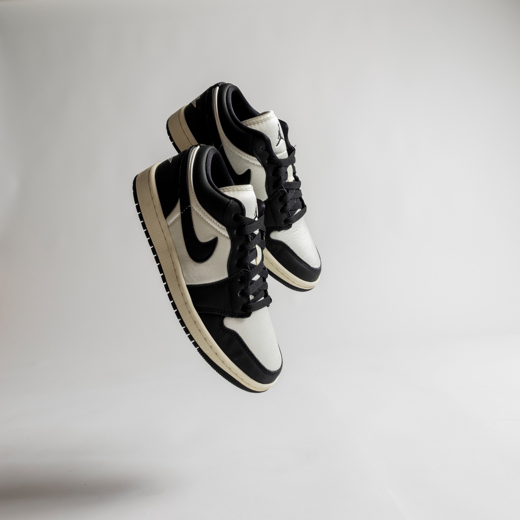 【国内 11/11 発売】ナイキ ウィメンズ エア ジョーダン 1 ロー “ビンテージパンダ” (NIKE WMNS AIR JORDAN 1 LOW “Vintage Panda”) [FB9893-101]