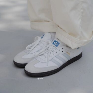 【国内 8/11 発売予定】アディダス オリジナルス サンバ OG “ホワイト/スカイブルー” (adidas Originals SAMBA OG “White/Sky Blue”) [ID2055]
