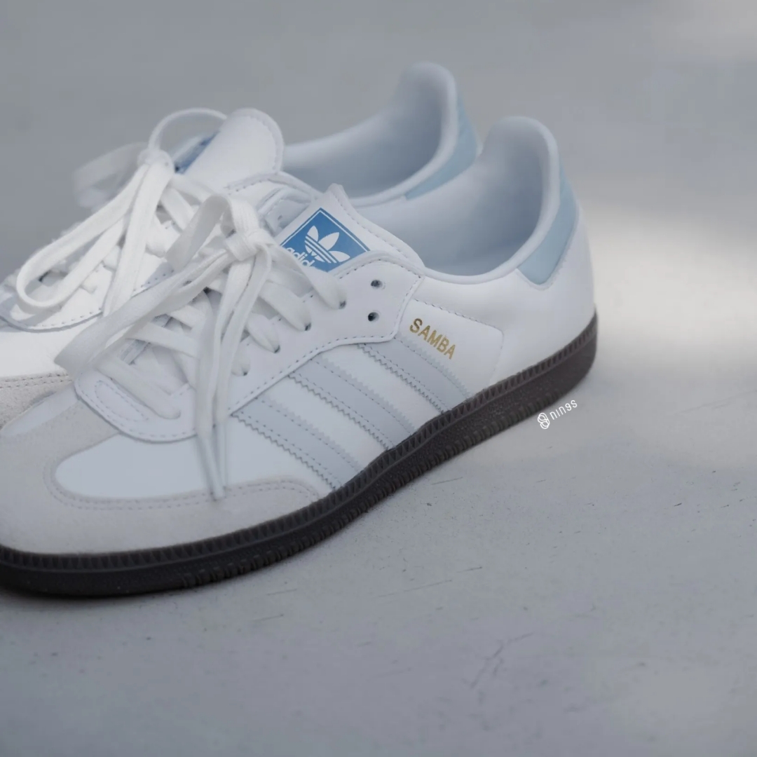 【国内 8/11 発売予定】アディダス オリジナルス サンバ OG “ホワイト/スカイブルー” (adidas Originals SAMBA OG “White/Sky Blue”) [ID2055]