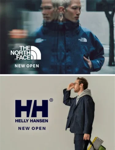 Rakuten Fashionにて「THE NORTH FACE」「HELLY HANSEN」がニューオープン (ザ・ノース・フェイス ヘリーハンセン 楽天ファッション)