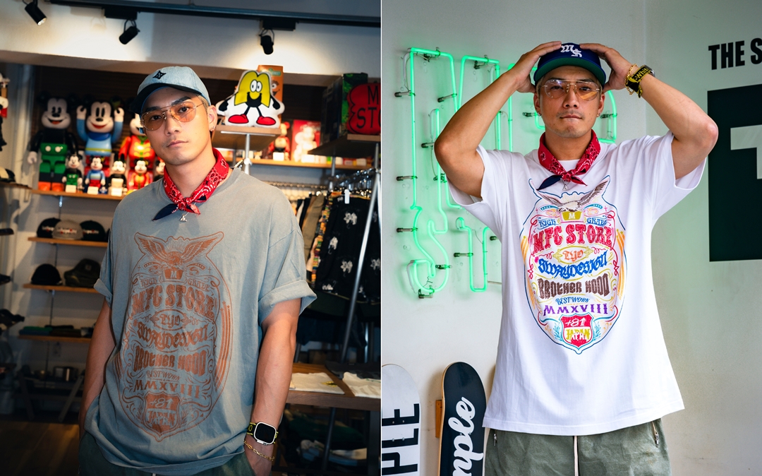 SWAY × MFC STORE 5th ANNIVERSARY S/S TEE-hybridautomotive.com